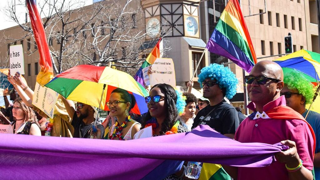 Namibie premi re Gay Pride Windhoek 29 juillet 2017 Voix Lesbiennes